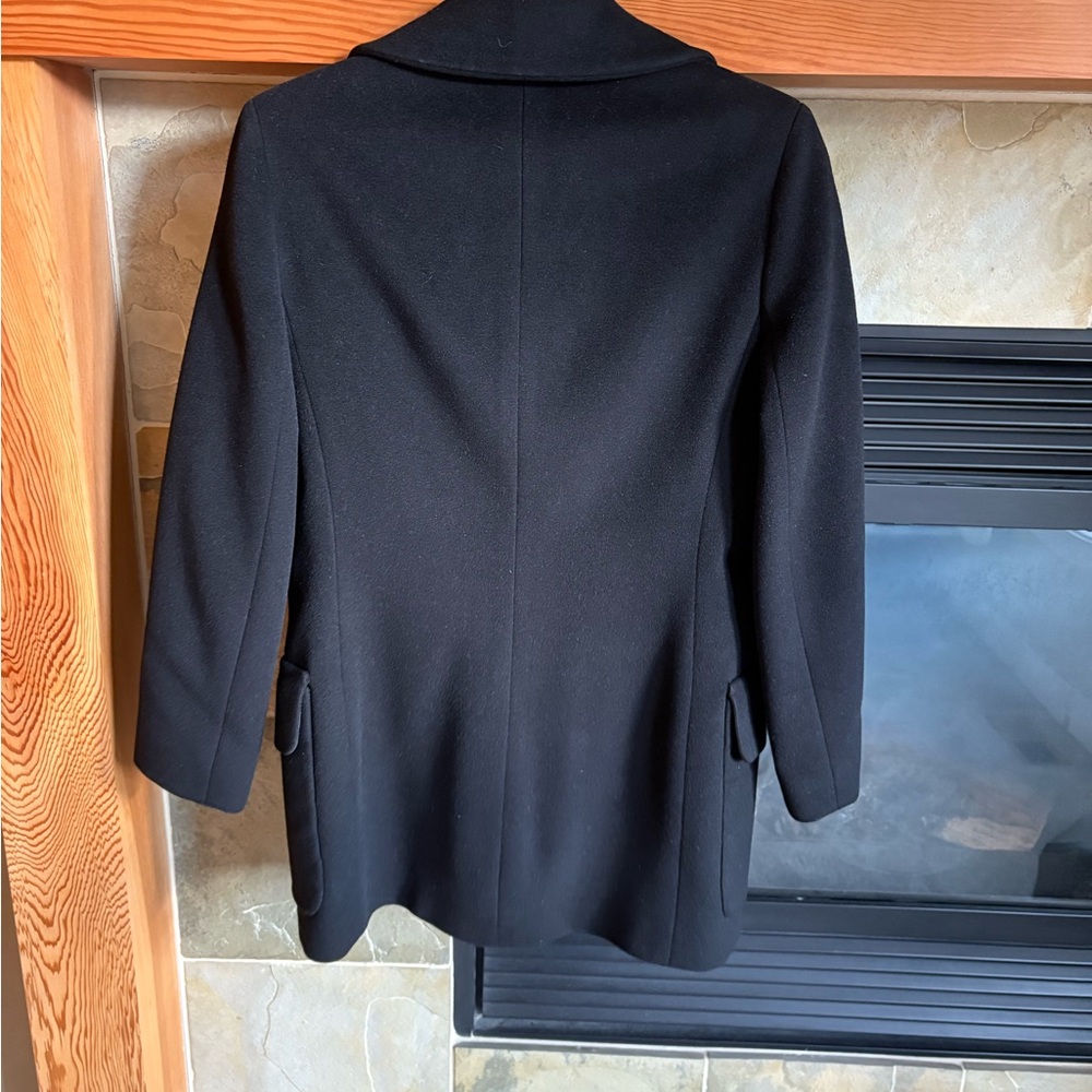 Celine Black Double-Breasted Coat - Picture 10 of 10